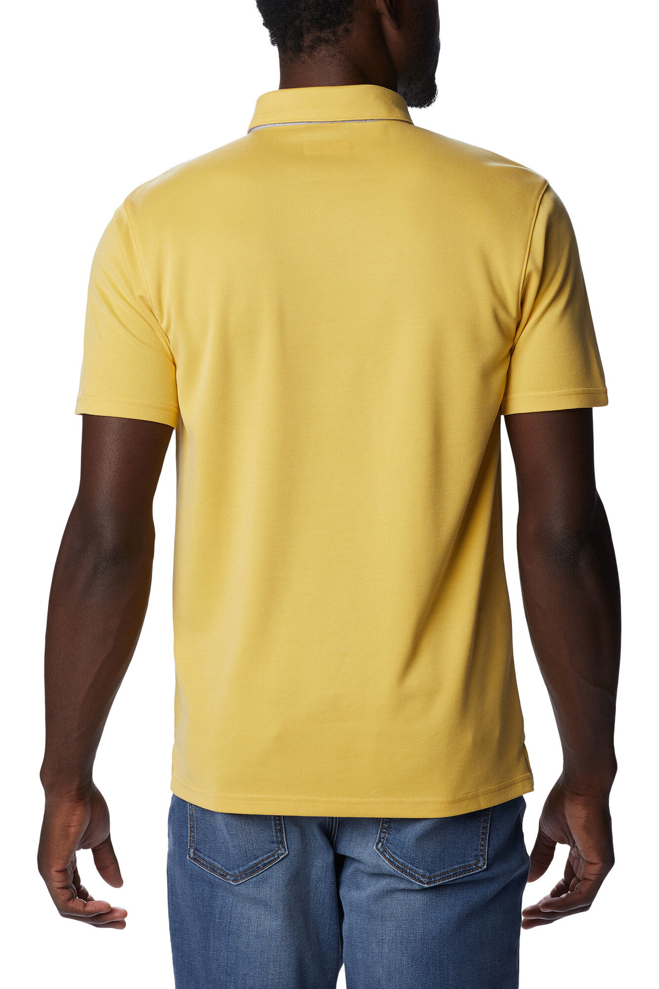 Camisa polo masculina Columbia Nelson Point™ - Amarela