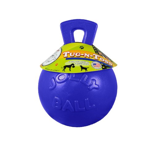 Jolly Tug-n-Toss Ball hond
