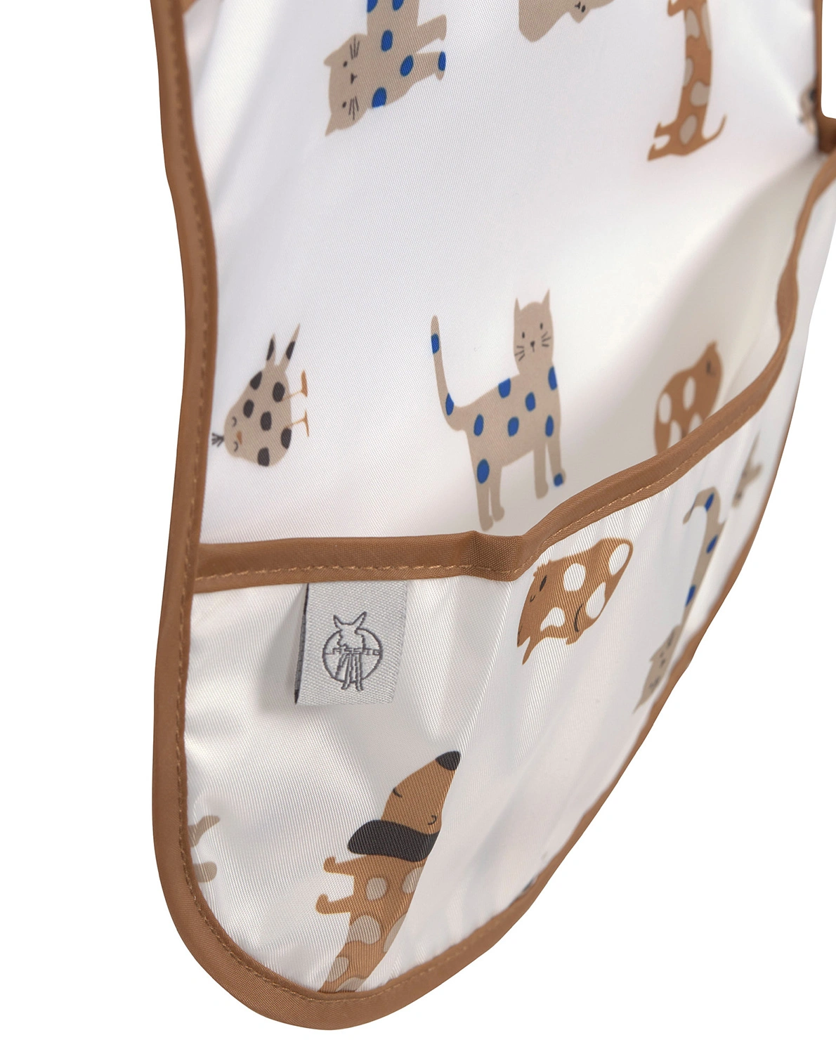 Lätzchen LITTLE MATEYS mit Auffangschale 2er Set in royal blue
