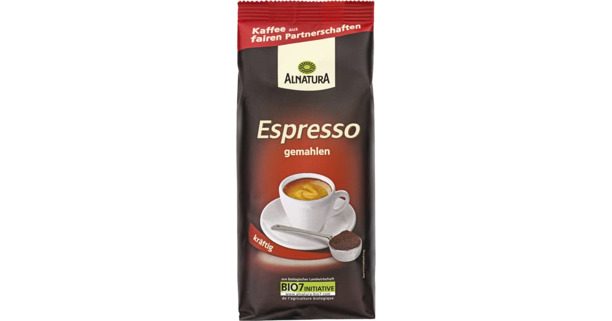 Alnatura Bio Espresso gemahlen kräftig