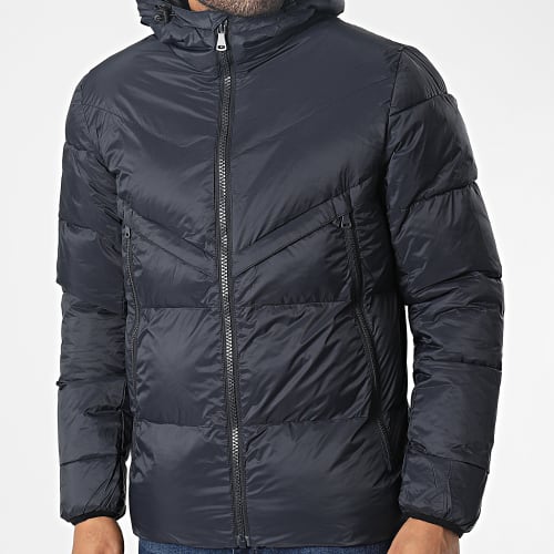 Doudoune Capuche 50102 Manchester Bleu Marine