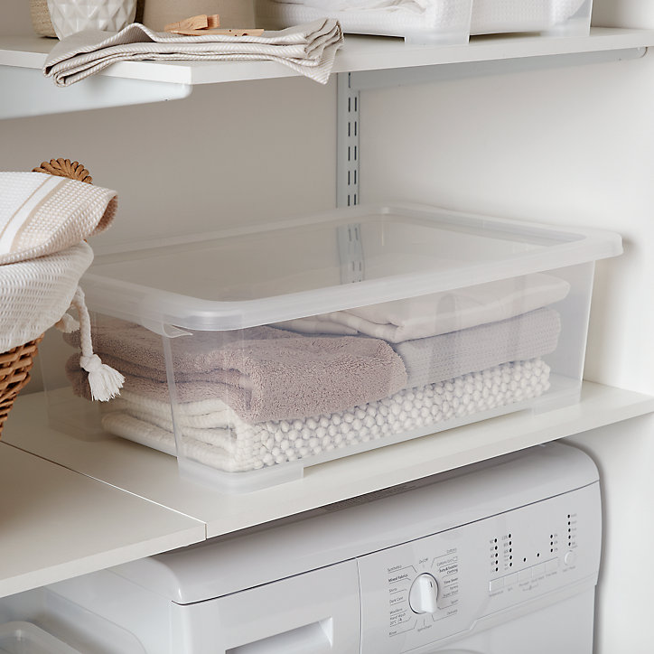 Couvercle en plastique Kaze transparent l. 39,5 x L. 59 cm
