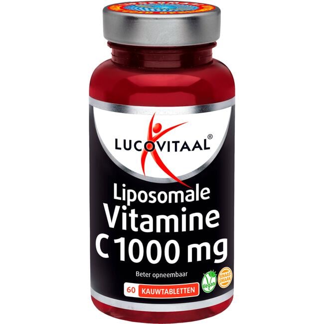 Lucovitaal Vitamine C1000 mg Liposomaal 60 stuk pot