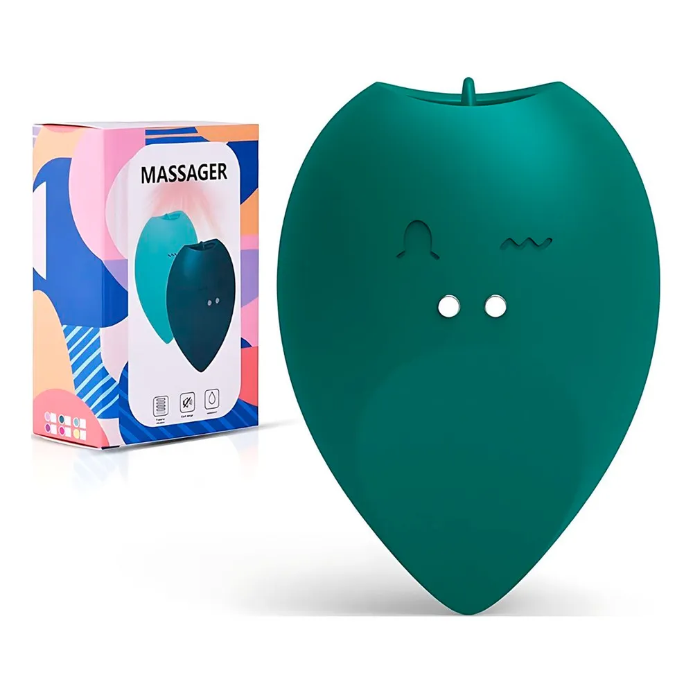Intimia Licking Tear Drop Vibrator Grøn - 1 stk.