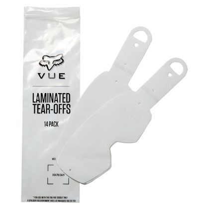 Tear-offs Fox AIRSPACE/MAIN II - LAMINATED - CLEAR - Incolore