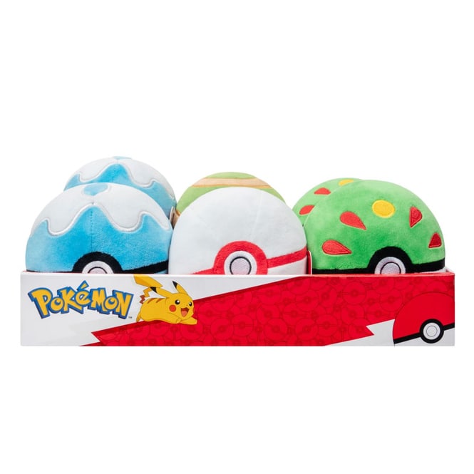 Pokémon - Plüsch Pokèball - 10cm - 1 Stück