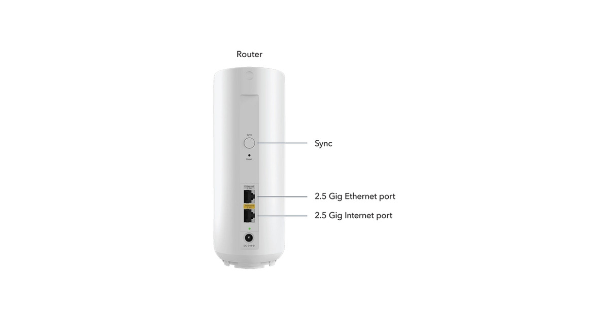 NetgearOrbi 370 WiFi Mesh Systeem, Dual-Band WiFi 7-Mesh Systeem, 2 stuks mesh router  (Wit, 1x Orbi WiFi 7-router (RBE371), 1x Orbi WiFi 7-satelliet (RBE370))