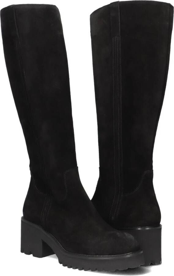 BLASZ Hoge Laarzen Dames Evs-5014 Maat: 38 Materiaal: Suède Kleur: Zwart