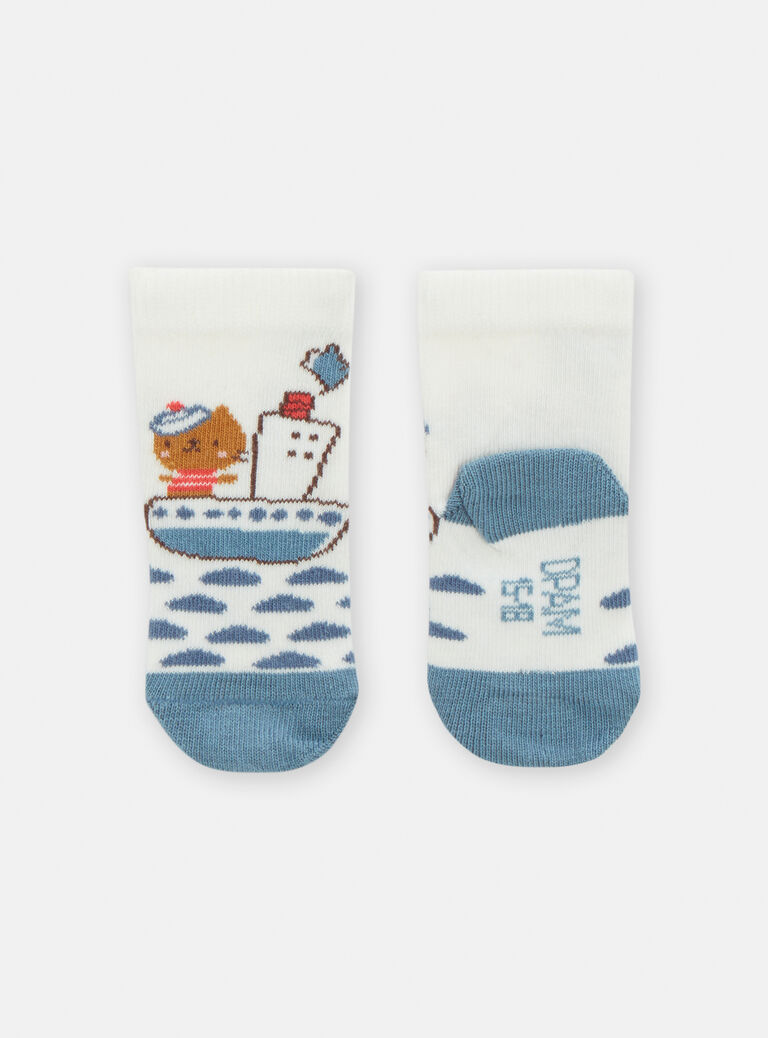 Chaussettes petit chat matelot