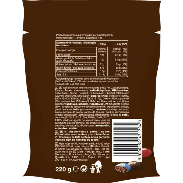Chocolate, Schokolinsen