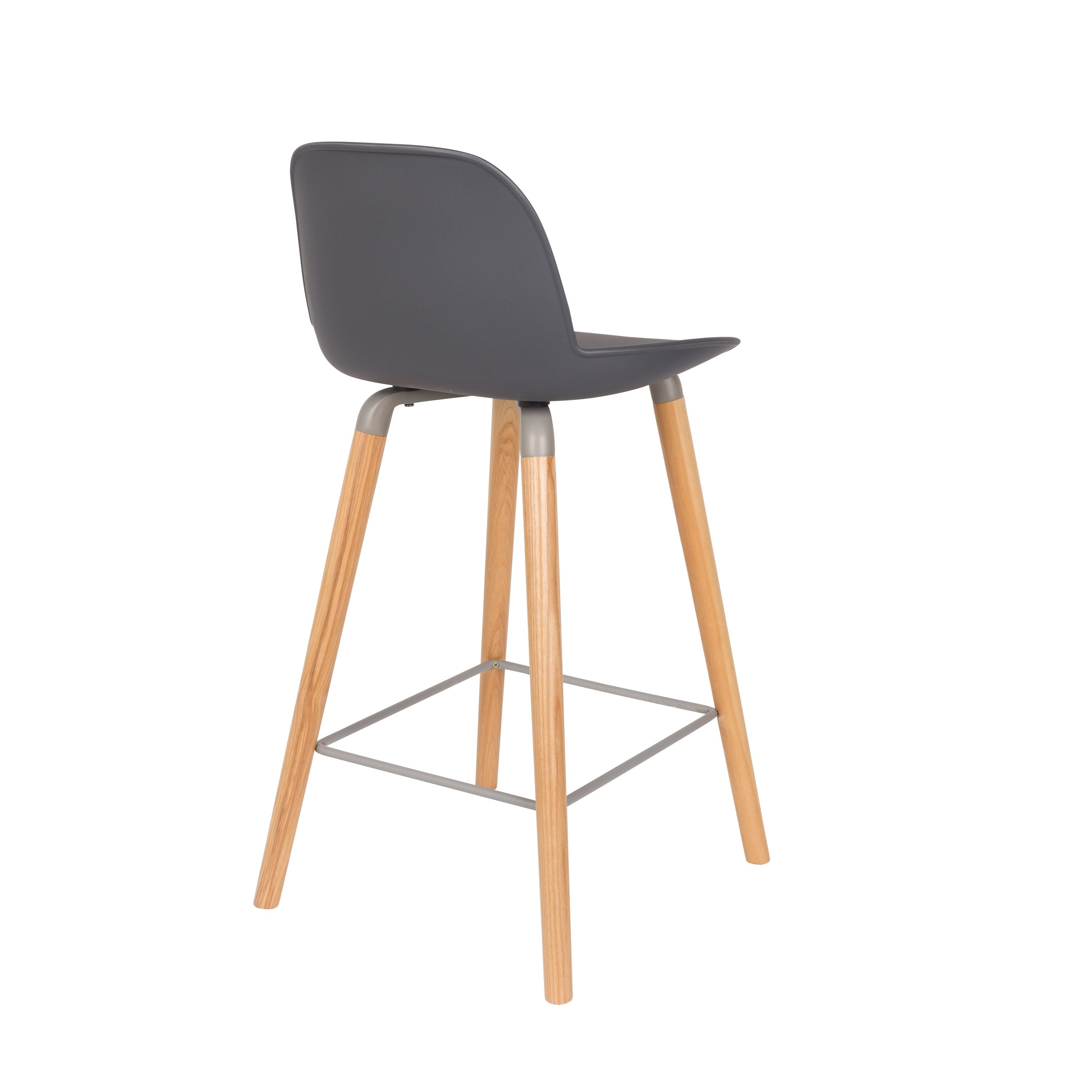 Zuiver Albert Kuip Barkrukken 65 cm Donkergrijs - Set van 2