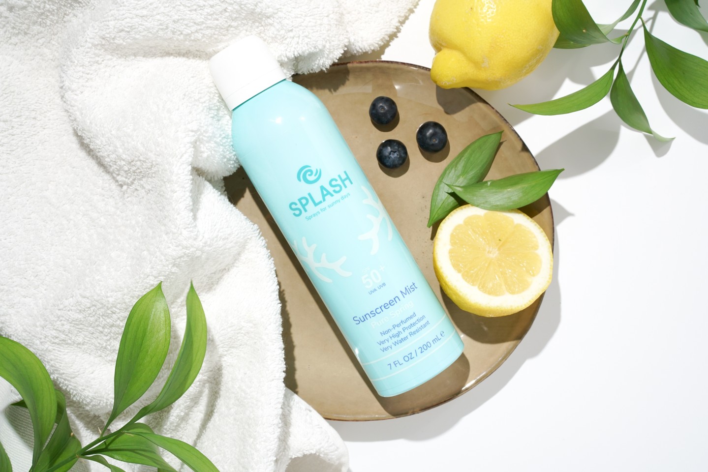 SPLASH - Pure Spring Non-Perfumed Sunscreen Mist SPF 50+ 200 ml - Solcreme