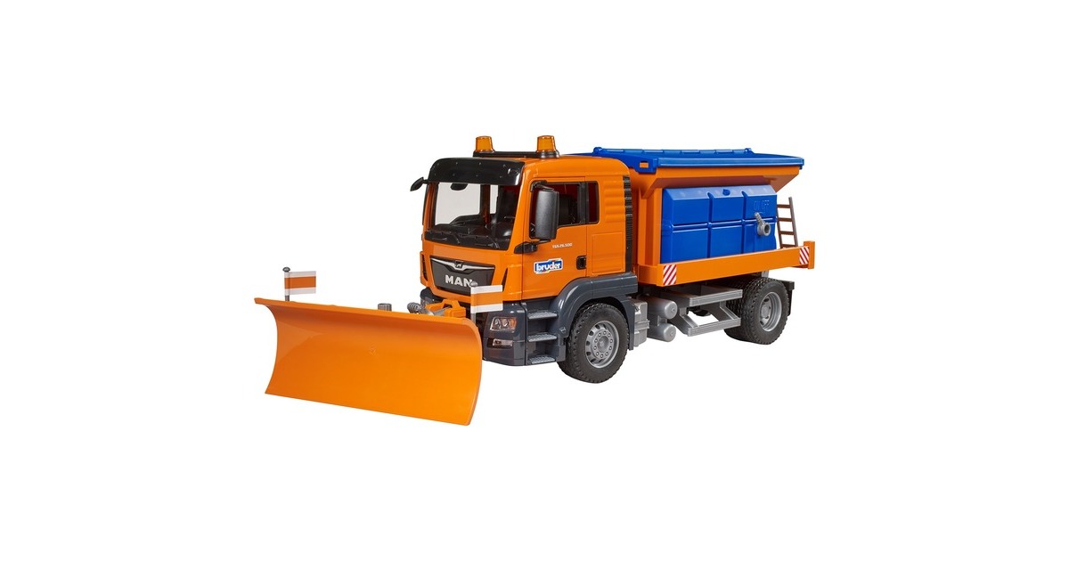 bruderMAN TGS winterdienst met sneeuwschuiver Modelvoertuig  (03785)