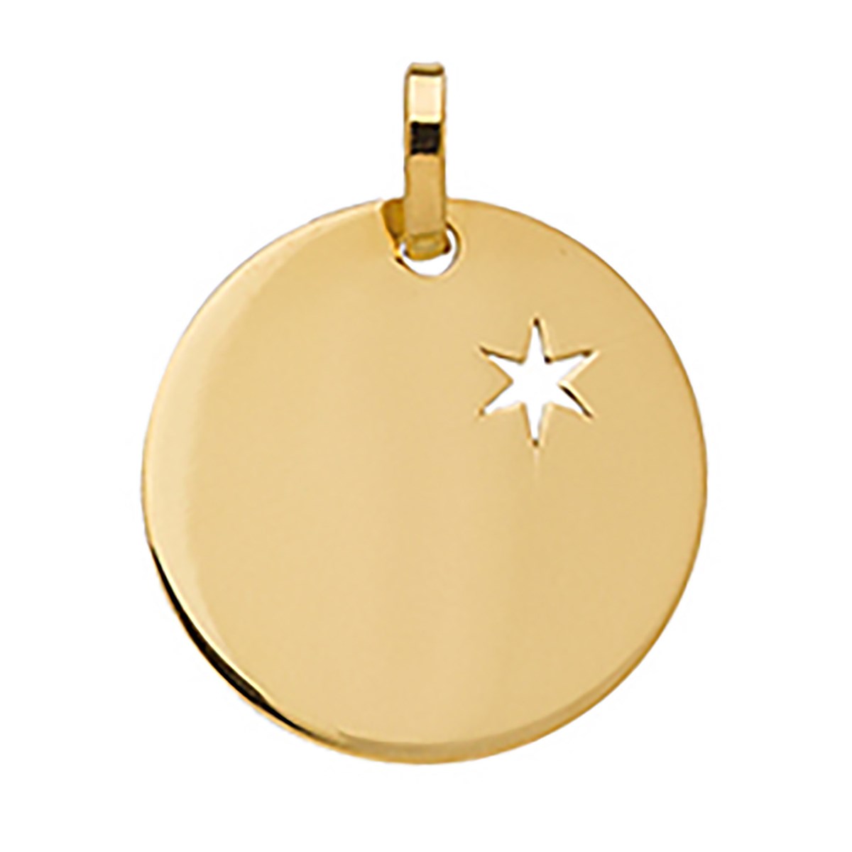 Pendentif Brillaxis étoile 16 mm