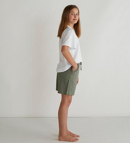 Grønt Shorts - Tanja - Army Green