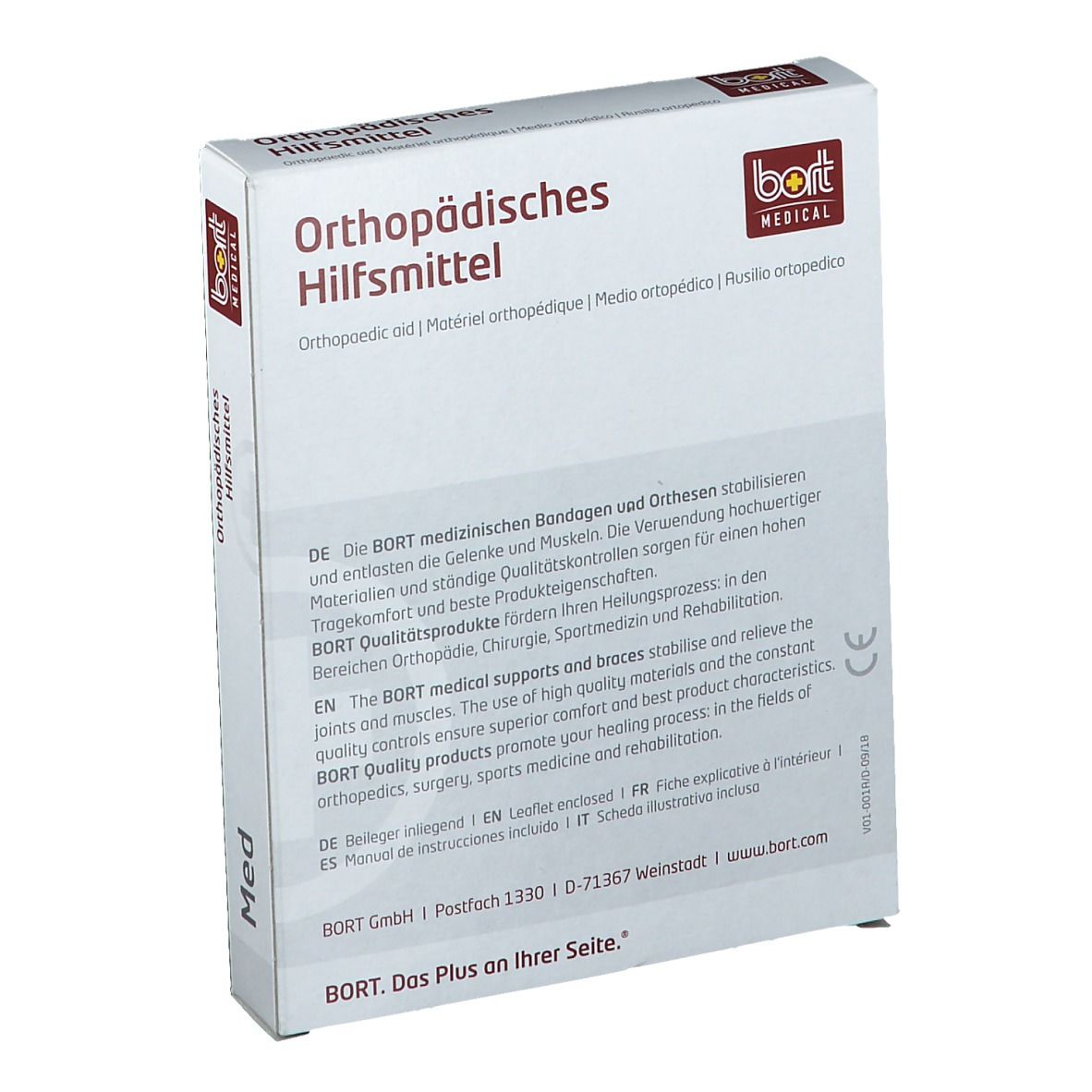 BORT Metatarsal-Bandage mit Pelotte 23 cm
