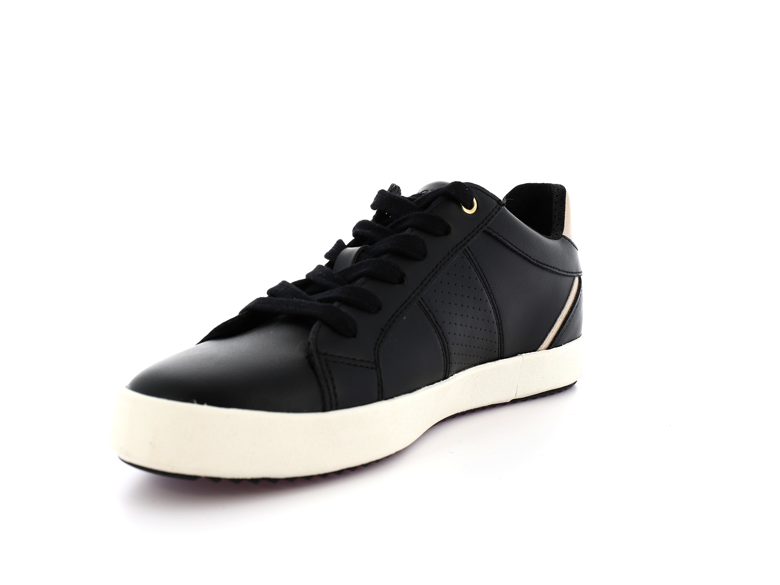Geox-D BLOMIEE D366HE Synthétique Noir Or