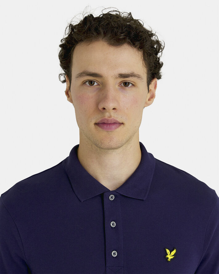 Lyle & Scott Plain Polo Shirt Z99 navy