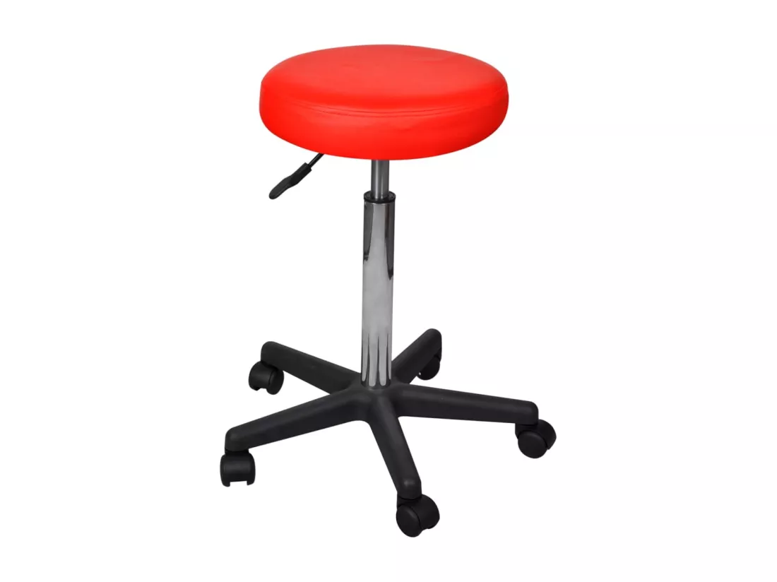 Tabouret de bureau Rouge