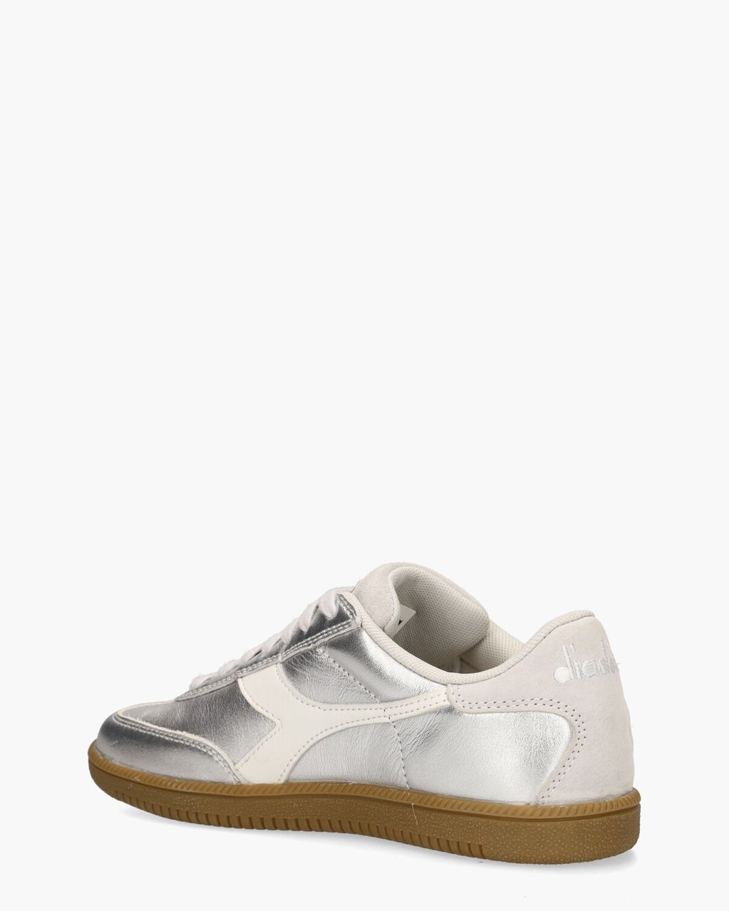 Diadora Sport Trainer Metallic Zilver Damessneakers