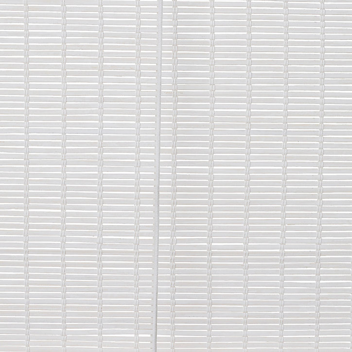 Store enrouleur bambou Colours Java blanc 120 x 180 cm