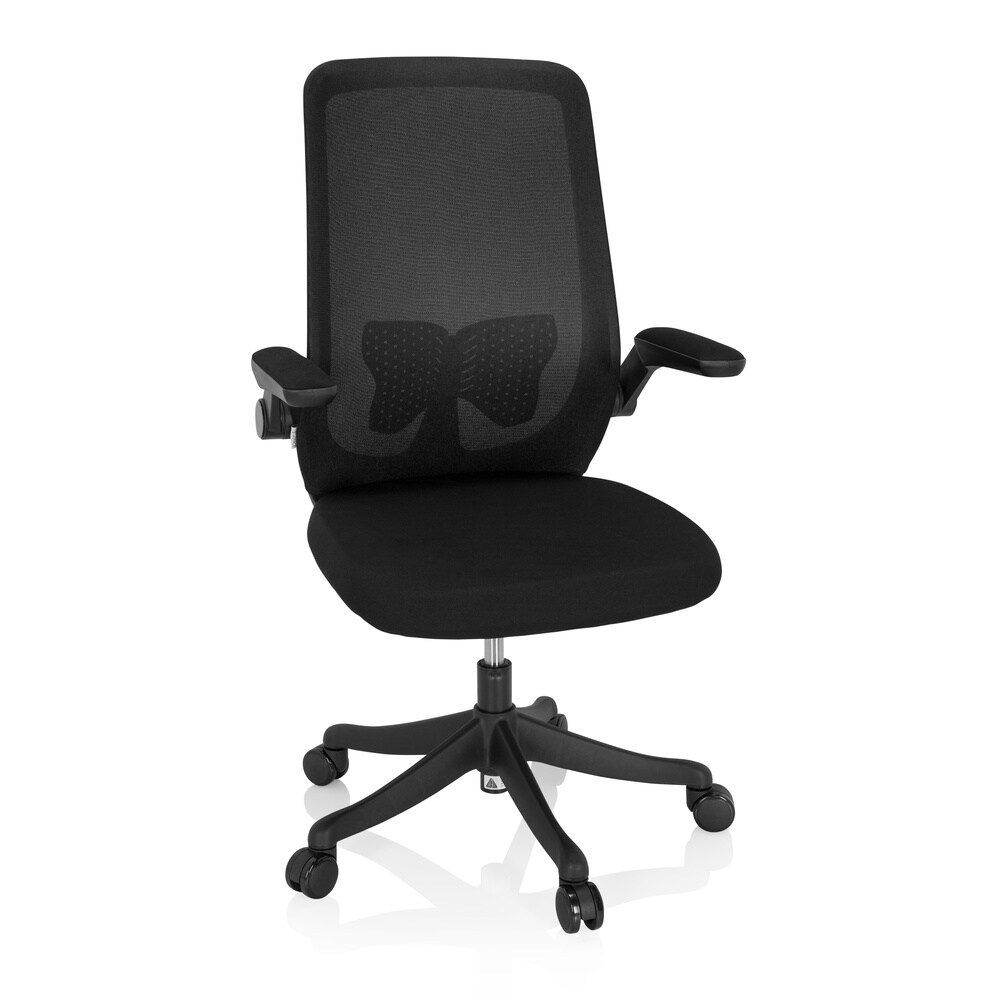 Home Office Bürostuhl MIKO B Stoff/Netzstoff mit Armlehnen hjh OFFICE