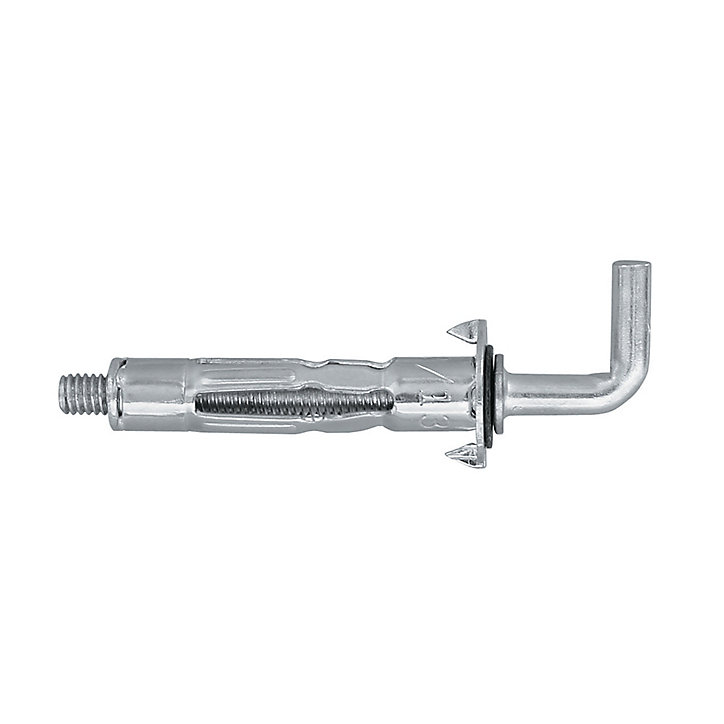 4 chevilles Diall murs creux HL M5x52mm