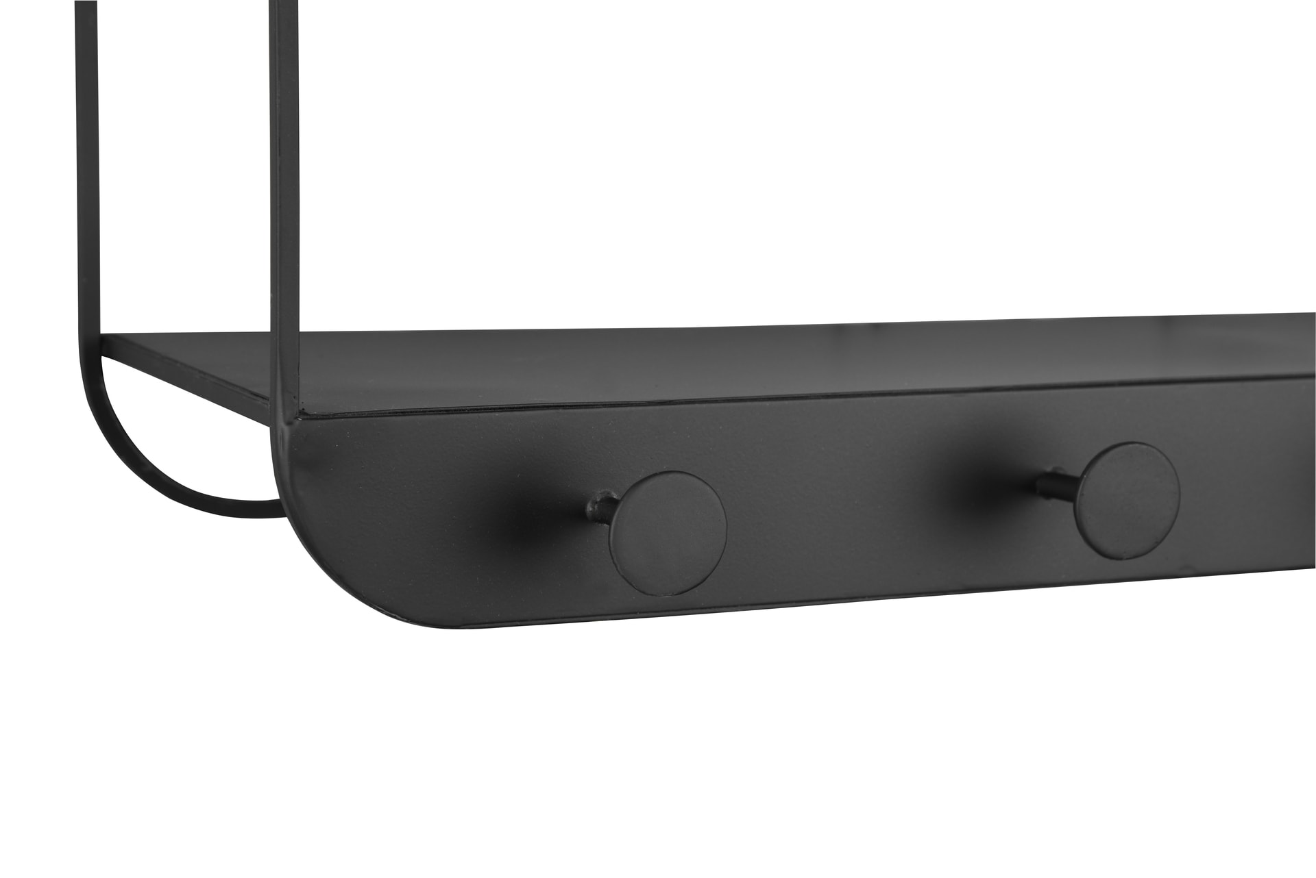 Regal Liandra 50 x 18 cm Metall schwarz