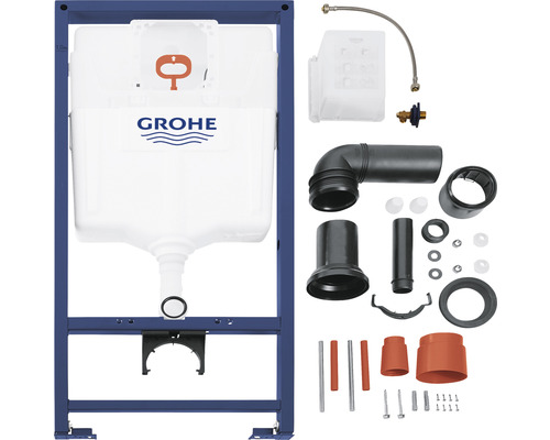 GROHE Rapid SL wandelement voor toilet met spoelbak H:113cm 38528001