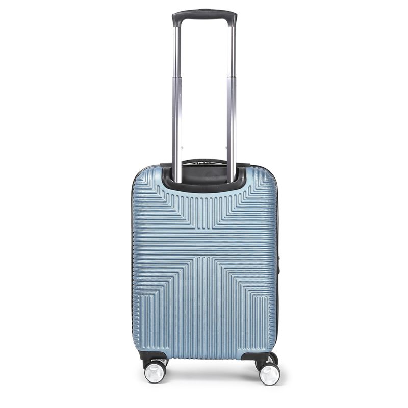 Lot de 3 valises rigides Takai Extensibles 55, 67 et 77 cm Bleu gold