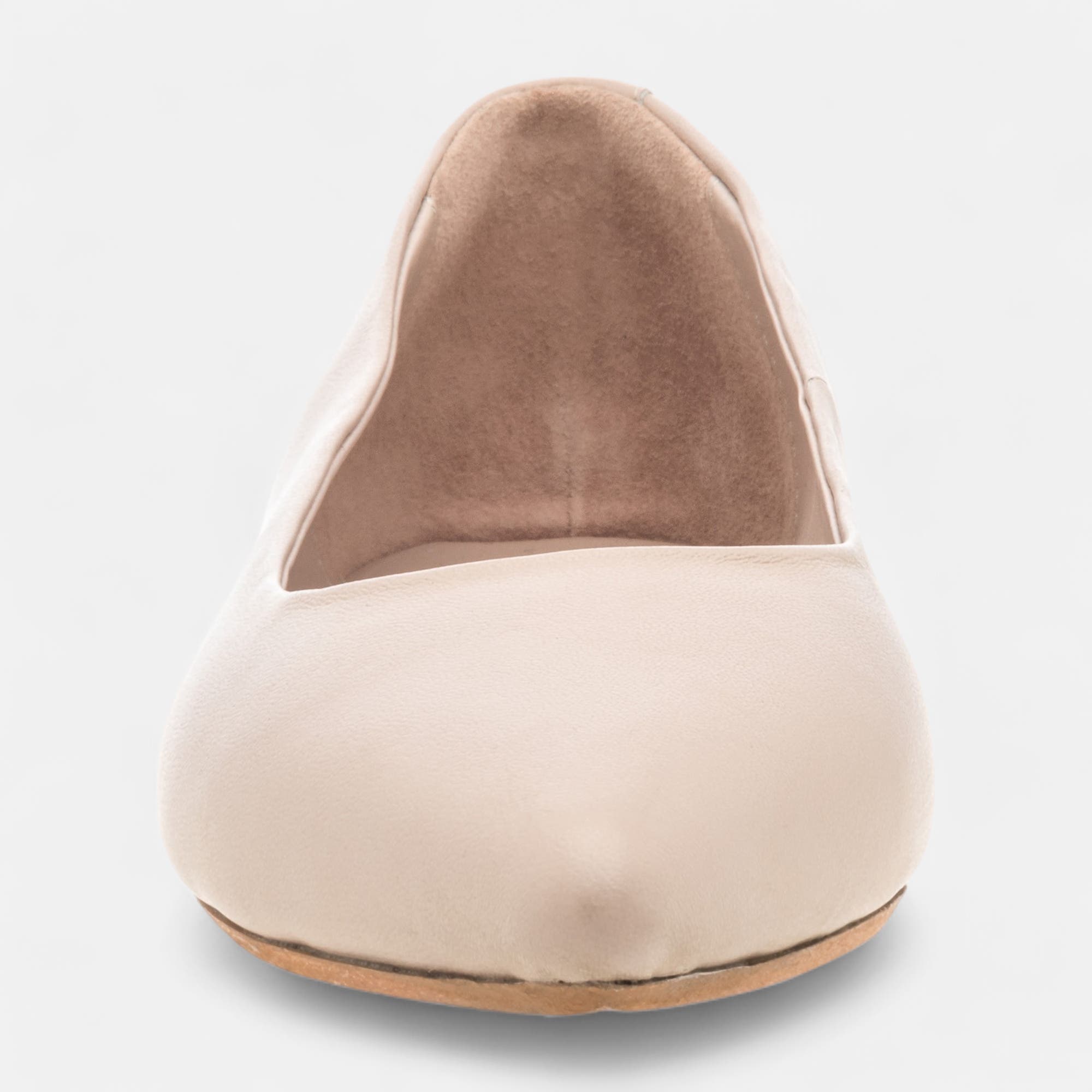 Ballerines Femme en cuir neutre