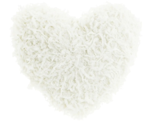 Decoratief kussen Romeo Hart 45x45 cm duifwit