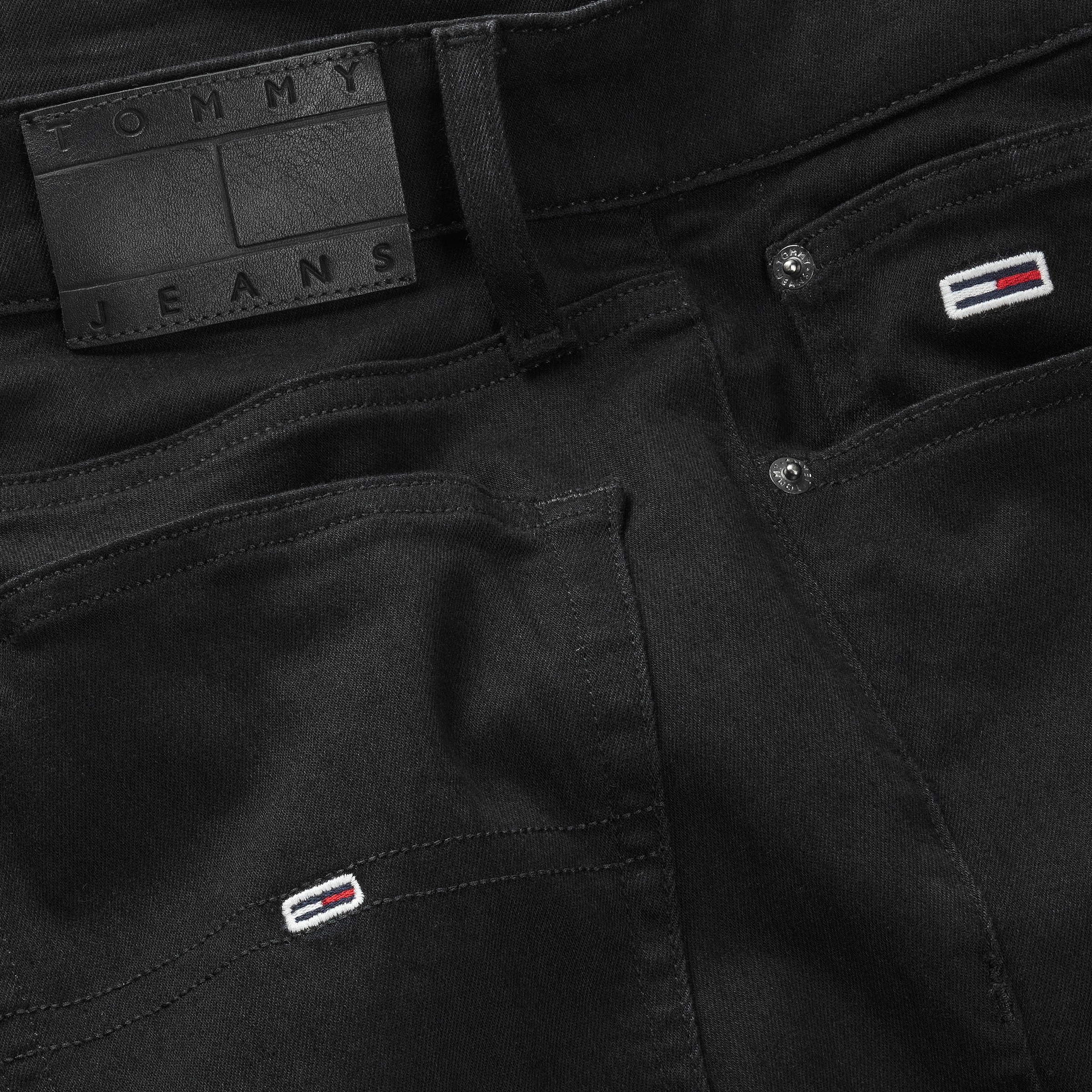 Tommy Jeans Slim-fit-Jeans »Austin Slim Tapered« zum Knöchel hin schmaler werdende Jeans mit mittlerer Leibhöhe