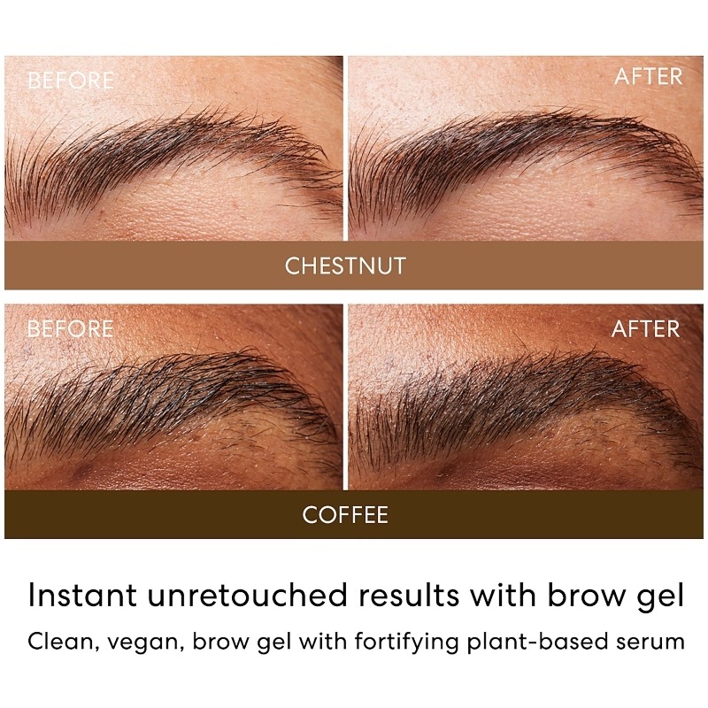 bareMinerals Strength & Length Serum Infused Brow Gel 5 ml - Chestnut