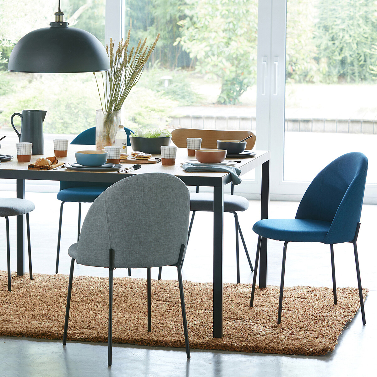 LA REDOUTE INTERIEURS<br>Conjunto de 2 cadeiras Nordie