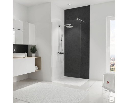 SCHULTE DecoDesign ExpressPlus douchewandpaneel, steenlook, soft touch, 255 x 100 cm, EP19010254 801