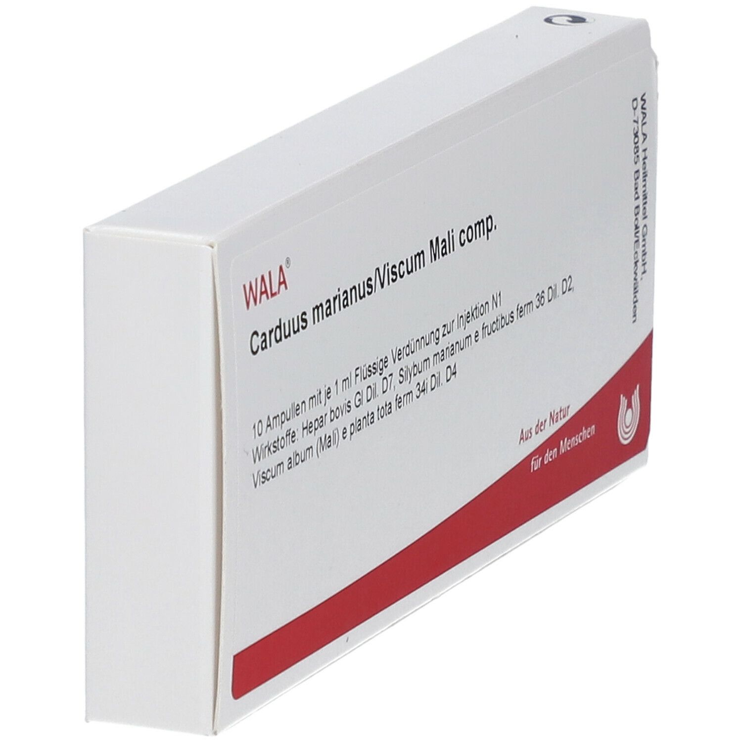 WALA® Carduus MARIANUS/ Viscum Mali Comp. Ampullen