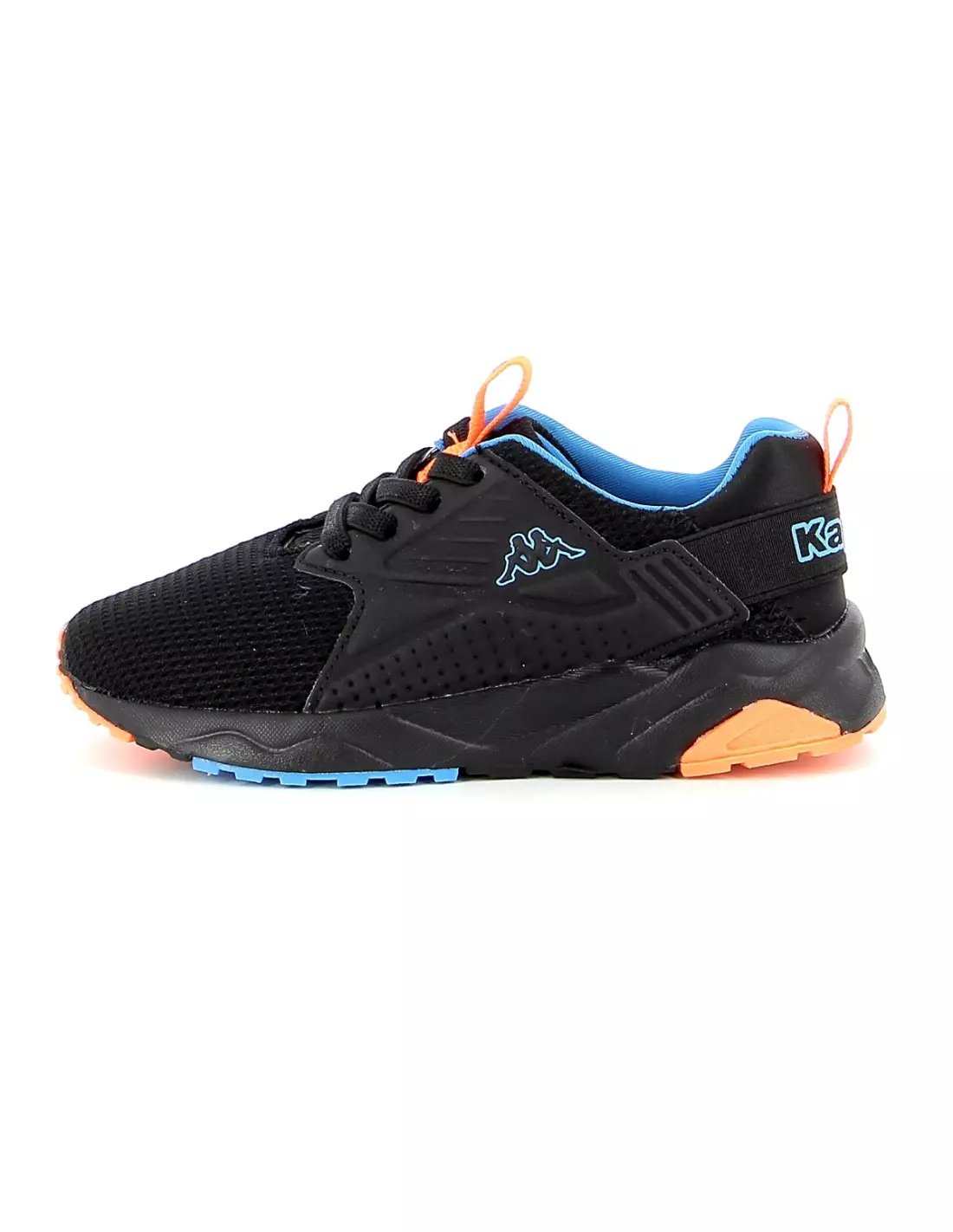 KAPPA SAN PUERTO - Baskets Blackblueasterorange