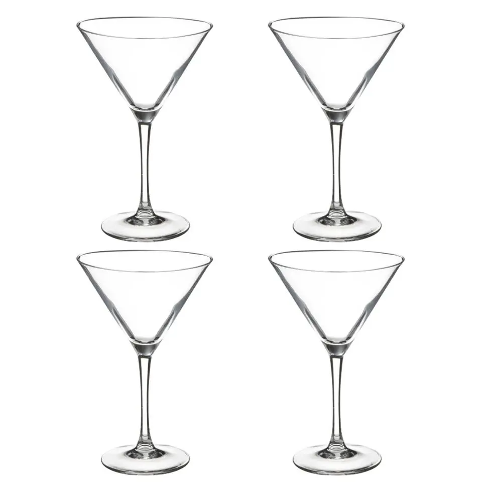 OTIX Martini Glazen Transparant 4 Stuks 300 ml Cocktail Set