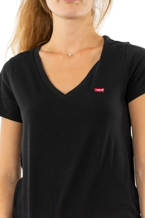 Tee shirt levi's® perfect vneck caviar
