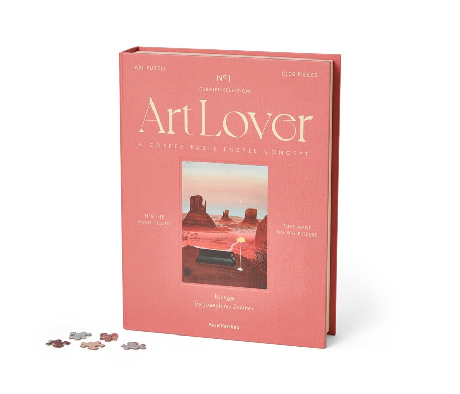 Printworks Art Lover Boek Puzzel - Lounge - 1000 stukjes