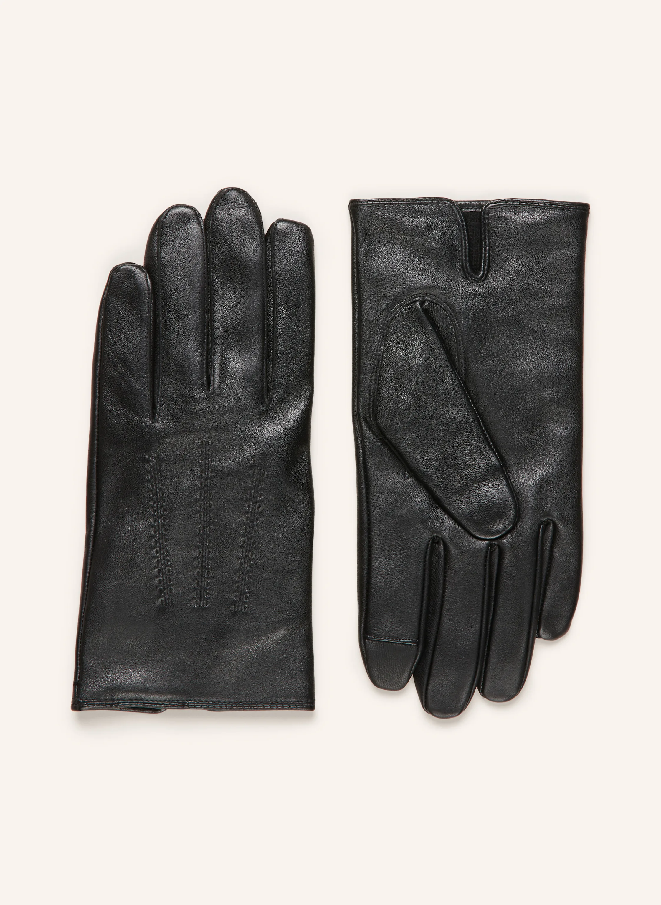BOSS Lederhandschuhe HAINZ mit Touchscreen-Funktion