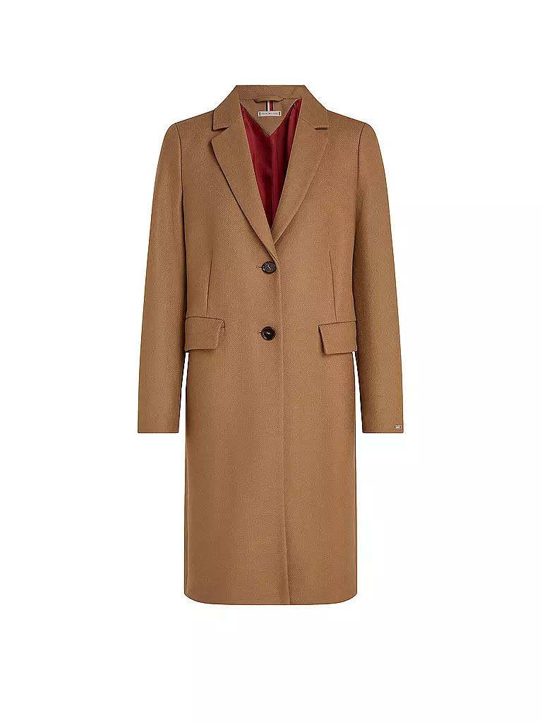 TOMMY HILFIGER Wollmantel camel