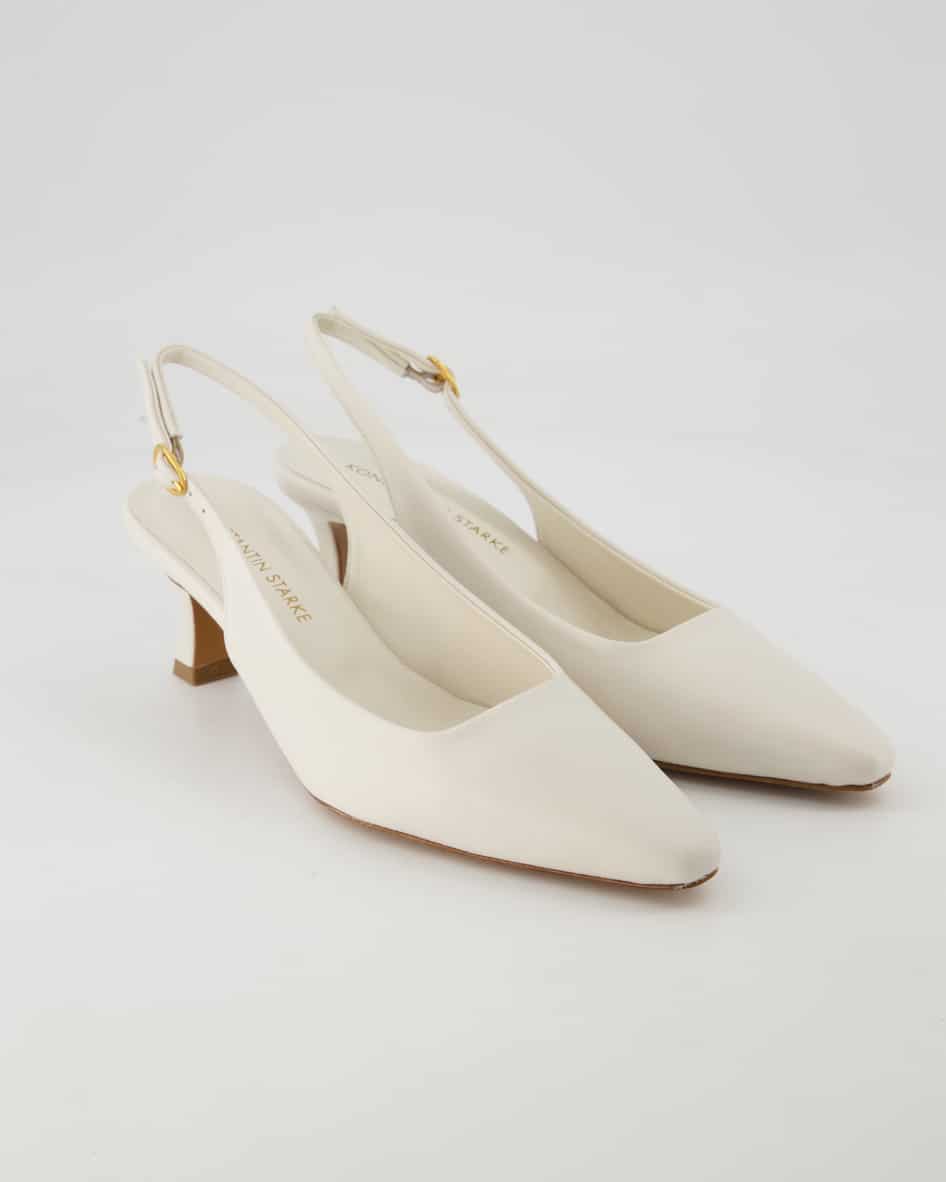 Konstantin Starke 7023-200 Slingpumps in Weiß