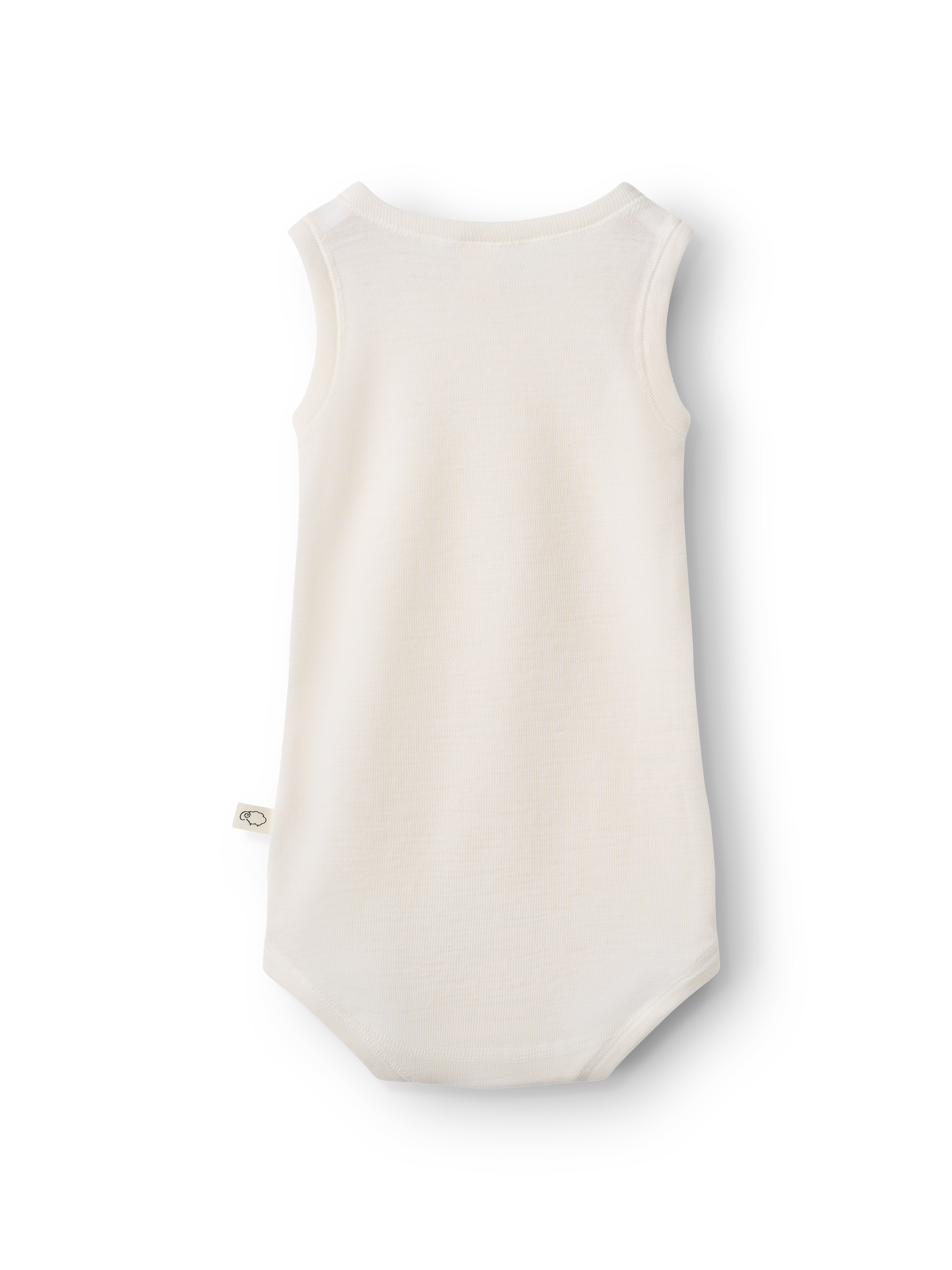 Romper zonder mouw van merinowol voor baby's (2 stuks)