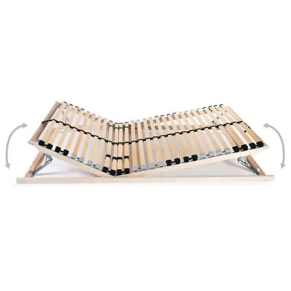 vidaXL - Bedbodem - Bruin - Hout - 80 x 200 cm
