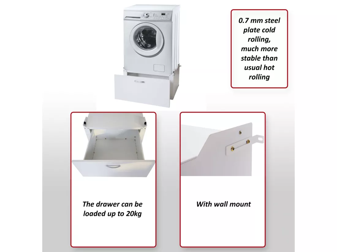 Meuble bas pour machine à laver MCW-E50
