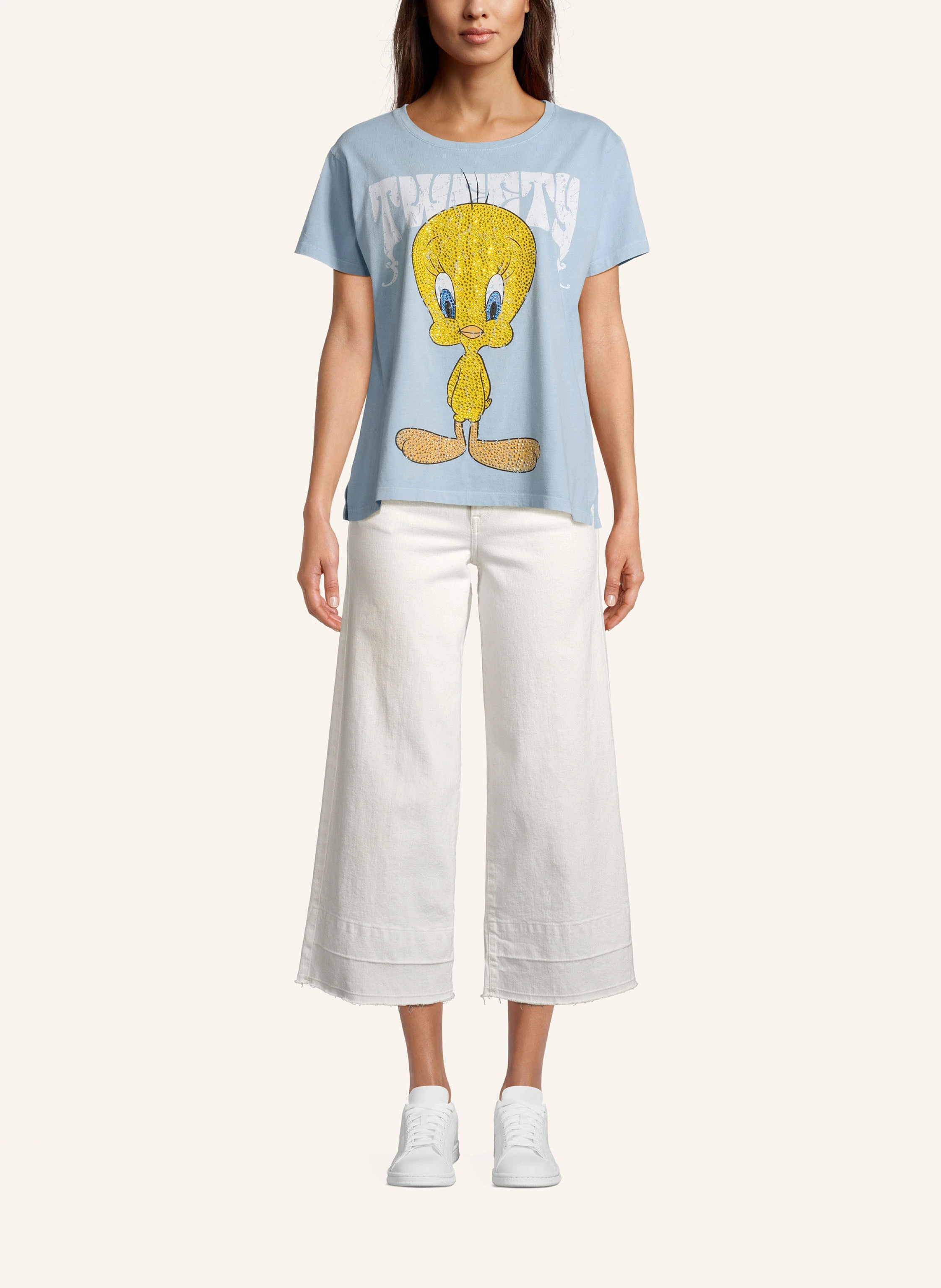 FrogBox T-Shirt mit Schmucksteinen