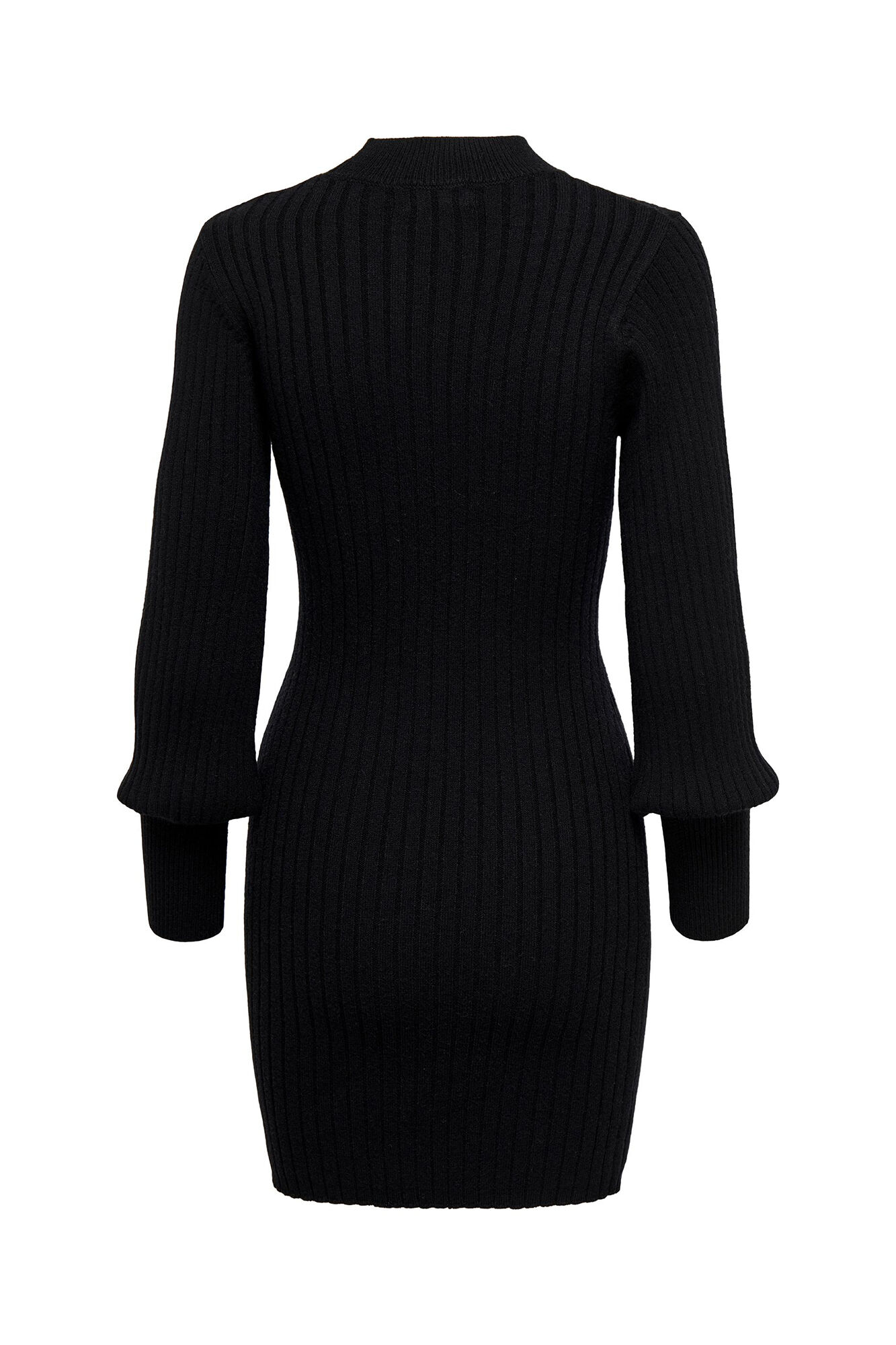 Vestido curto de tricô
