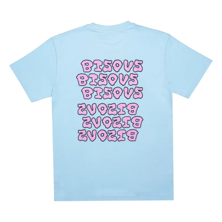 Bisous Skateboards T-shirt Slime | Bleu ciel